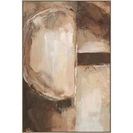 ΠΙΝΑΚΑΣ ΚΑΜΒΑΣ ΚΑΦΕ ΑΦΗΡΗΜΕΝΟ ΣΧΕΔΙΟ ΣΕ ΚΟΡΝΙΖΑ - 82.5x122.5x3.5cm 8/ΚΙB