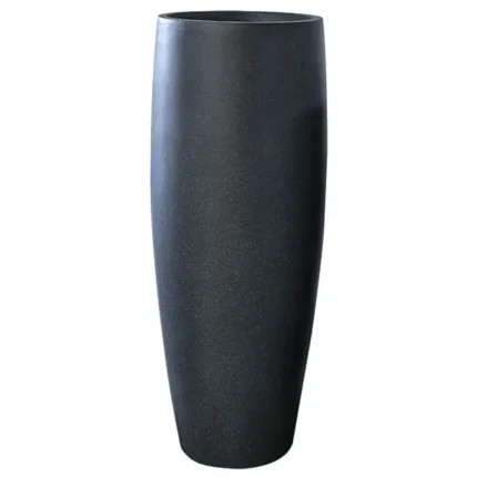 ΚΑΣΠΩ FIBER CLAY ΑΝΘΡΑΚΙ ΓΡΑΝΙΤΗ ΨΗΛΟ ΛΕΠΤΟ ΣΤΡΟΓΓΥΛΟ ΜΕΓΑΛΟ - Φ47x120cm