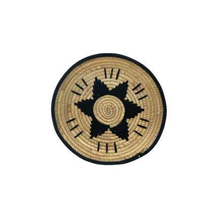 ΨΑΘΙΝΗ ΔΙΑΚΟΣΜΗΤΙΚΗ ΠΙΑΤΕΛΑ ΤΟΙΧΟΥ ΛΟΥΛΟΥΔΙ ΜΠΟΧΟ - Φ35x4cm 10/ΚΙΒ