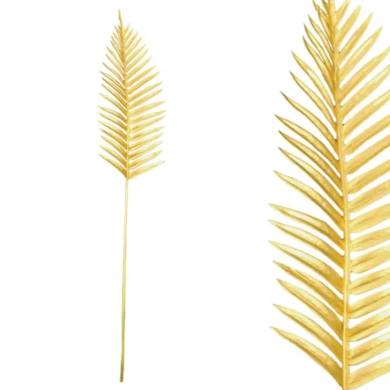 ΚΛΑΔΙ ΦΥΛΛΟ ΦΟΙΝΙΚΑ ΧΡΥΣΟ - Υ108cm 48/288ΚΙΒ