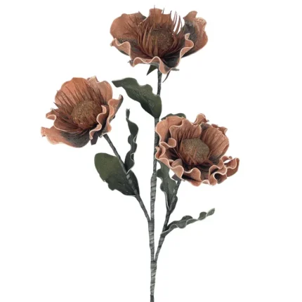 ΚΛΑΔΙ FOAM ΧΑΛΚΙΝΟ/ΚΑΦΕ ΝΟΥΦΑΡΟ Χ3 ΛΟΥΛΟΥΔΙΑ - Φ35x105cm 8/48KIB