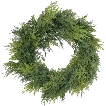 ΧΡΙΣΤΟΥΓΕΝΝΙΑΤΙΚΟ ΣΤΕΦΑΝΙ ΕΛΑΤΟ - Φ61x15cm 1/6ΚΙΒ