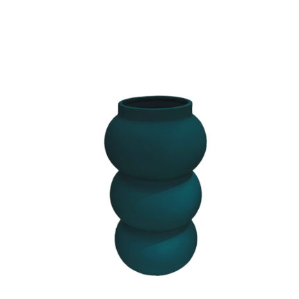 ΔΙΑΚΟΣΜΗΤΙΚΟ ΚΕΡΑΜΙΚΟ ΒΑΖΟ ΠΡΑΣΙΝΟ - ΜΙΝΙΜΑΛ 3ΠΛΟ ΕΛΛΕΙΠΤΙΚΟ - Φ13x23cm 30/KIB