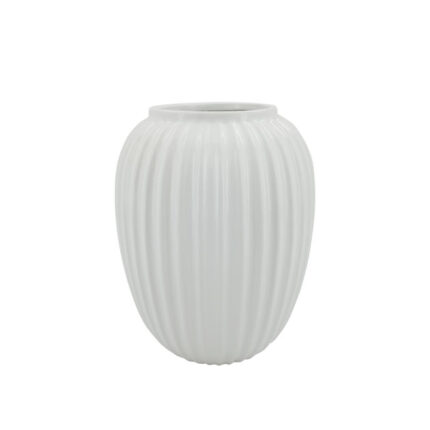 ΚΕΡΑΜΙΚΟ ΒΑΖΟ ΔΙΑΚΟΣΜΗΣΗΣ ΠΟΜΠΕ ΛΕΥΚΟ Φ20x25.4cm 1/6ΚΙΒ