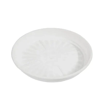 ΠΙΑΤΟ ΓΛΑΣΤΡΑΣ Φ31cm ΛΕΥΚΟ ΠΛΑΣΤΙΚΟ PODSTAWKI TERAKOTA